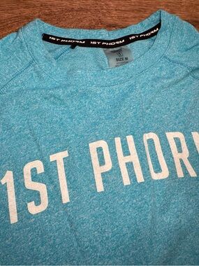 1St Phorm Blue Graphic Tee